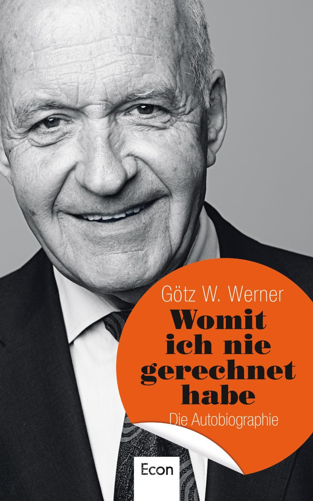 Werner Götz · What I Never Expected book cover